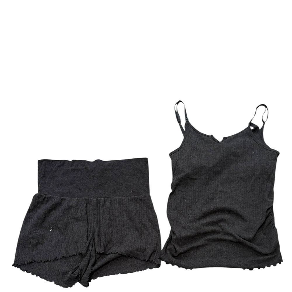 Old Navy Black Pajama Set